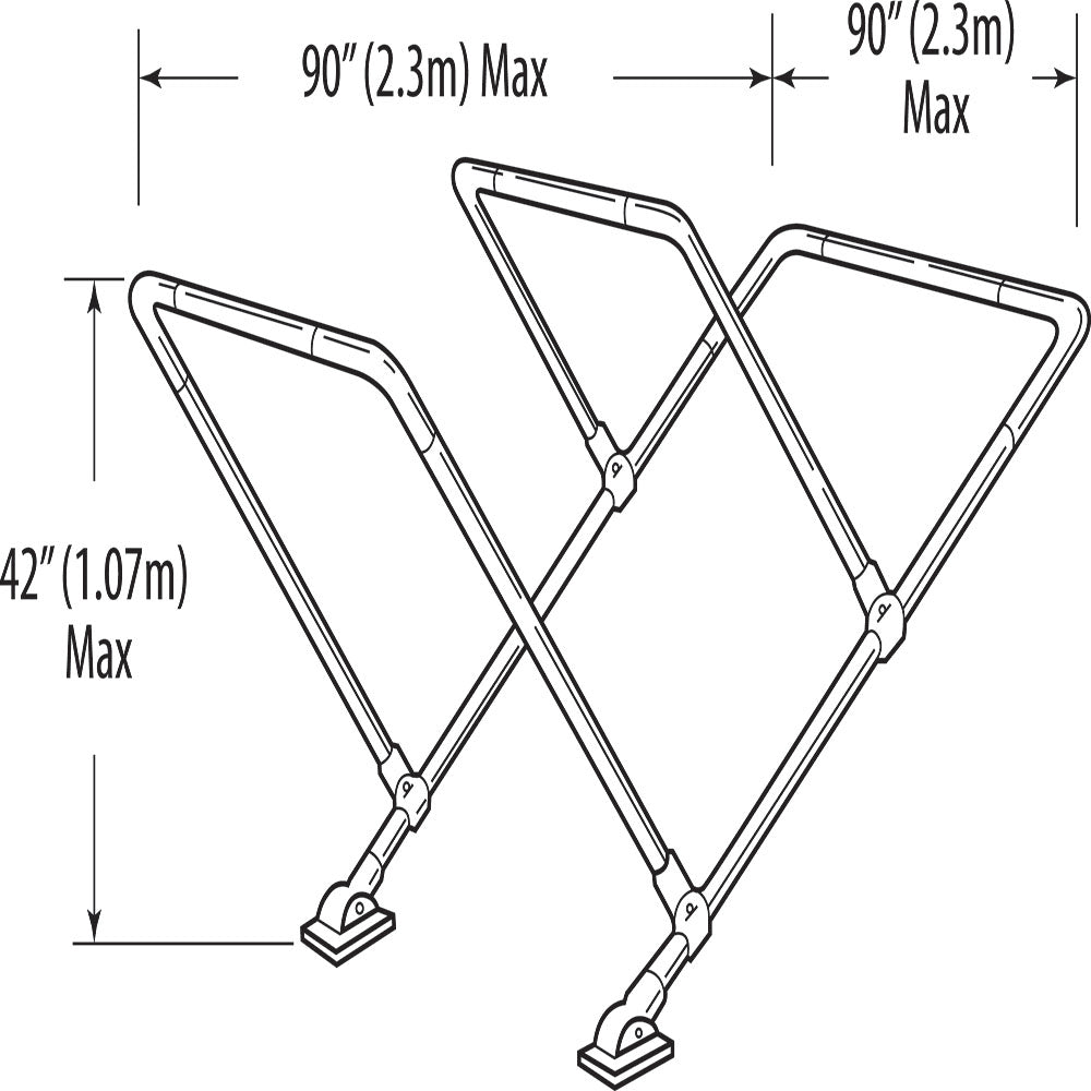 Bimini Boat Top Frame Kit