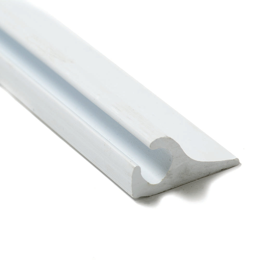 Plastic Rails Paper 10ft Plastic Awning Rail White – Vision Fabrics